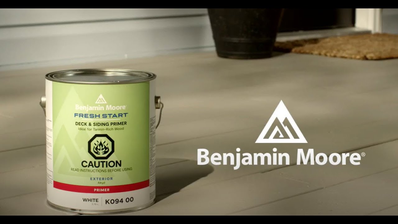 Fresh Start® Deck & Siding Primer | Benjamin Moore