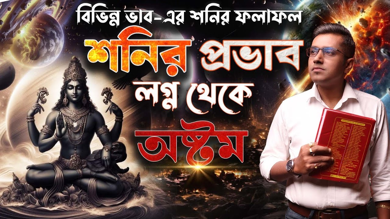 অষ্টম ঘরে শনি প্রভাব | Astro Motivator | Samrat Chakraborty