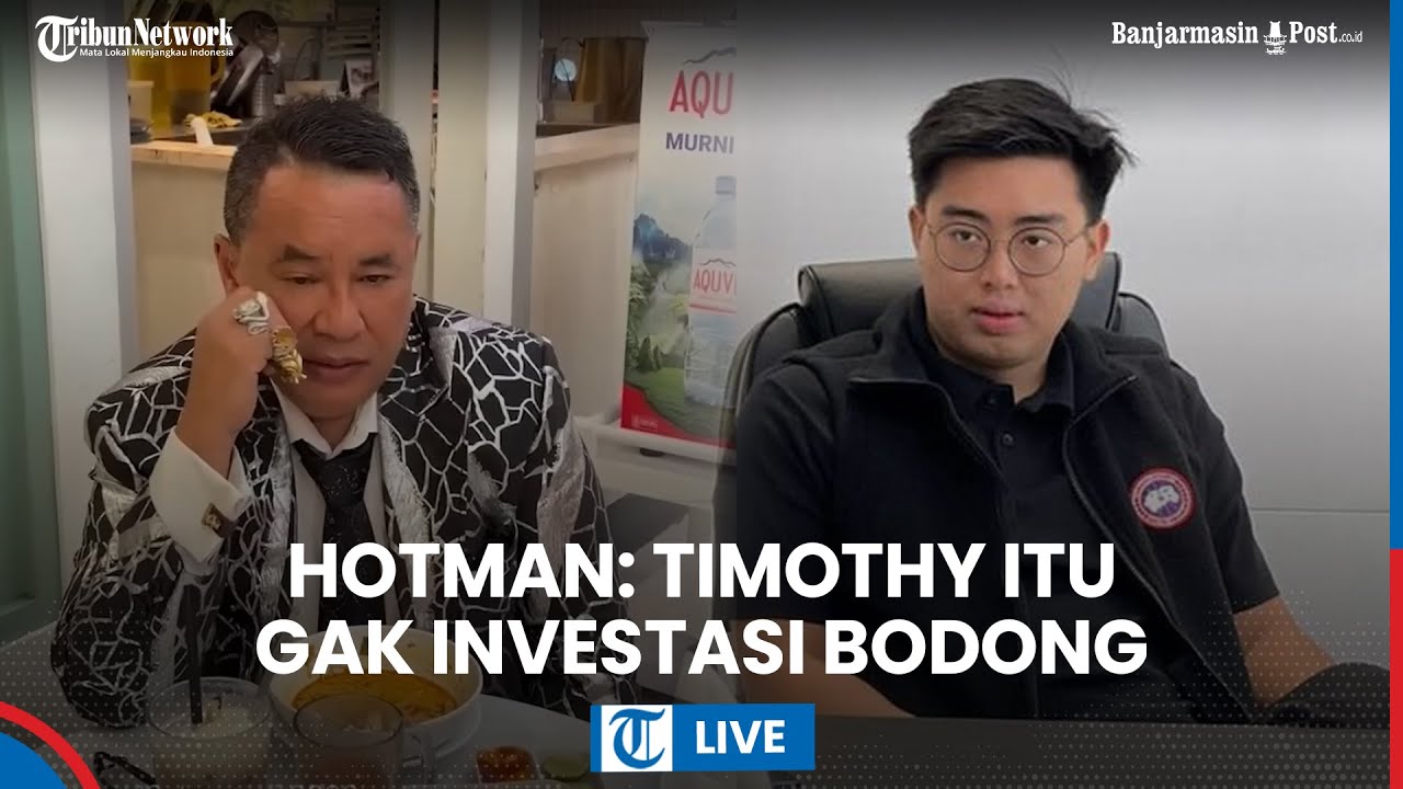 LIVE: Respons Hotman Paris seusai Timothy Ronald Dipolisikan Kasus Kripto: Bukan Investasi Bodong
