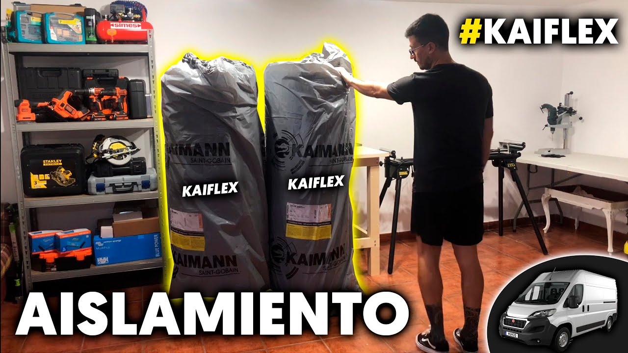 Como AISLAR una FURGONETA CAMPER con KAIFLEX | Camperizando una Furgoneta