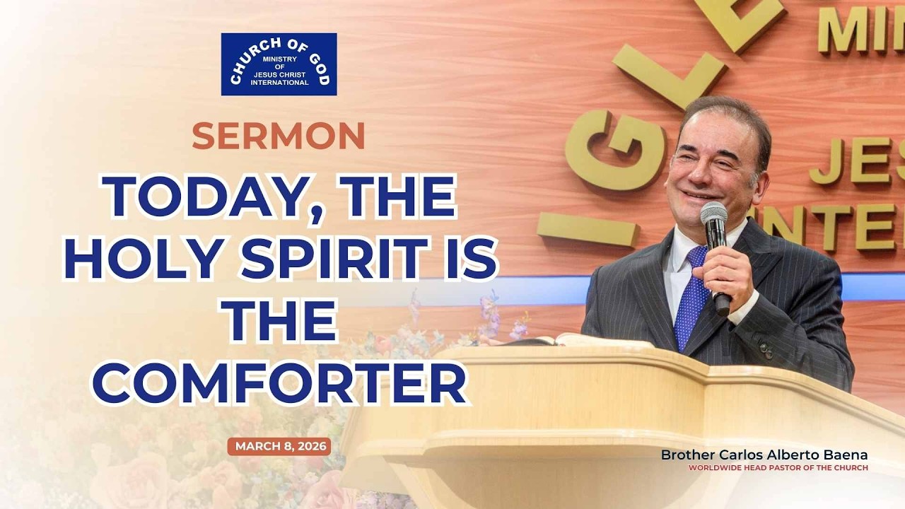 Sermon: Today, the Holy Spirit is the Comforter #CGMJCI #IDMJI