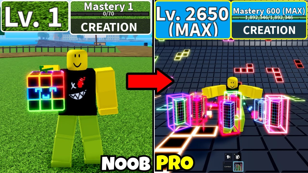 Побеждаем Blox Fruits с помощью Creation Fruits! Уровень 0–2650, от новичка до профессионала в Bl...