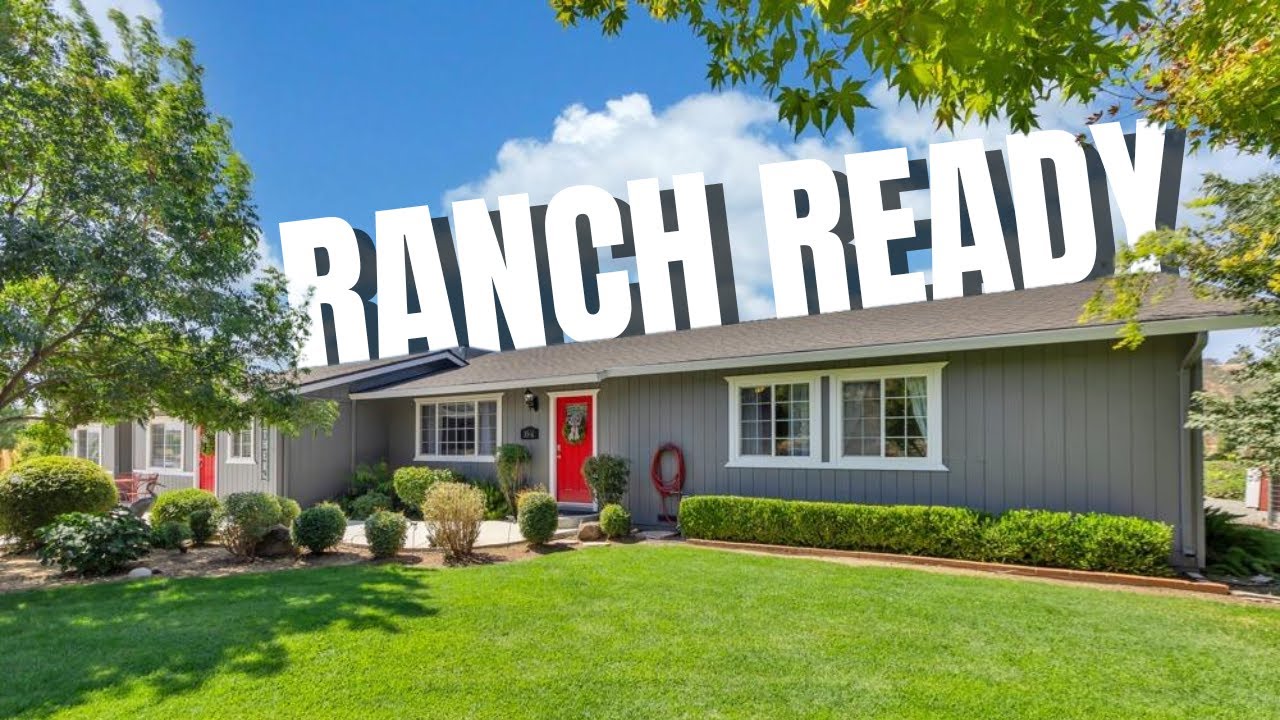 Valley Springs Small Ranch | 2.7 Acres with ADU, Horse Barn & Farm Stand Potential!
