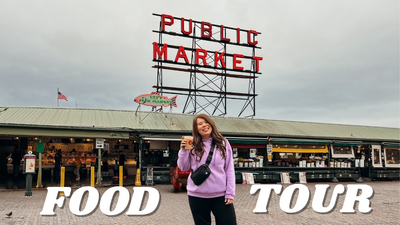 PIKE PLACE MARKET FOOD TOUR (FROM A LOCAL) | SEATTLE VLOG 2025