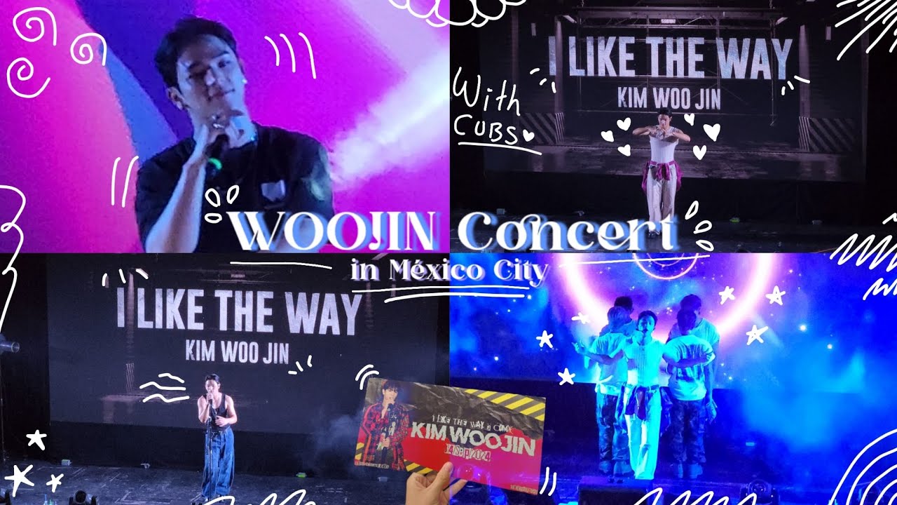 Mini-VLOG | Concierto Kim Woojin en México | 멕시코시티를 김우진 콘서트 브로그 ♡