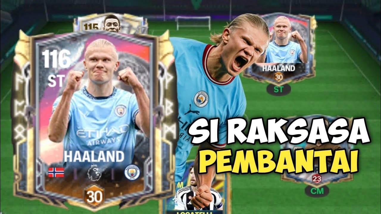 Haaland Tendangan Nya Di Luar Nalarr Gilaa!! - FC Mobile Indonesia 