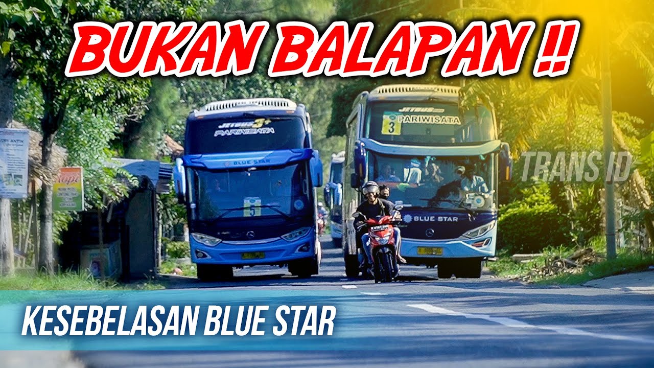 BLUE STAR TANJAKAN SUNAN MURIA - CONVOI 11 BUS PARIWISATA