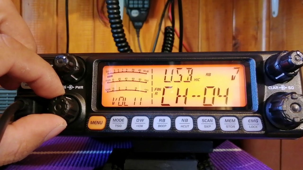 Opini&oacute;n y configuraci&oacute;n Anytone AT-5555N, y explicaci&oacute;n de la banda de 11 y 10 metros