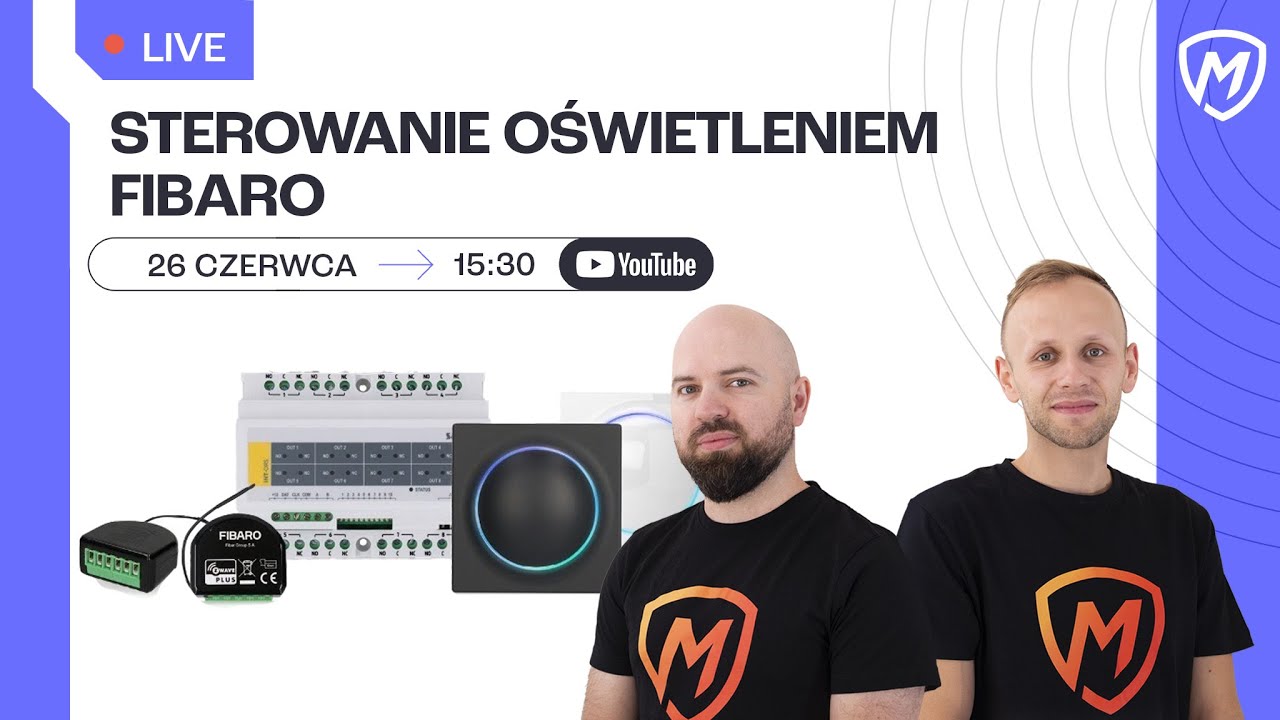 Sterowanie oświetleniem FIBARO - Montersi LIVE