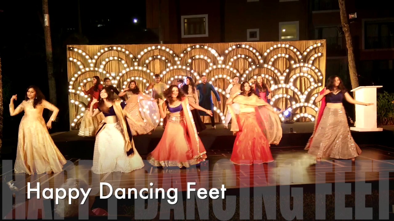Gallan Goodiyaan | Happy Dancing Feet | Indian Wedding Dance | Sangeet | Friends Dance