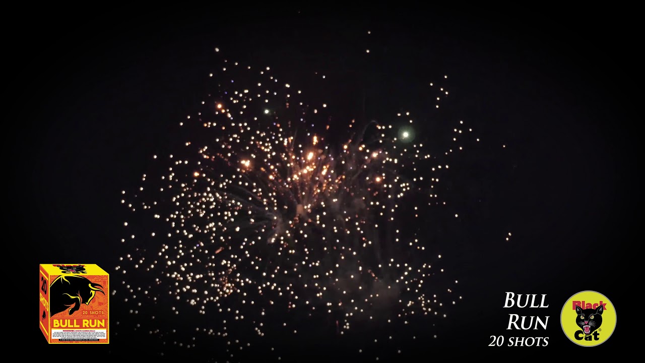 Bull Run (New label) - Black Cat Fireworks