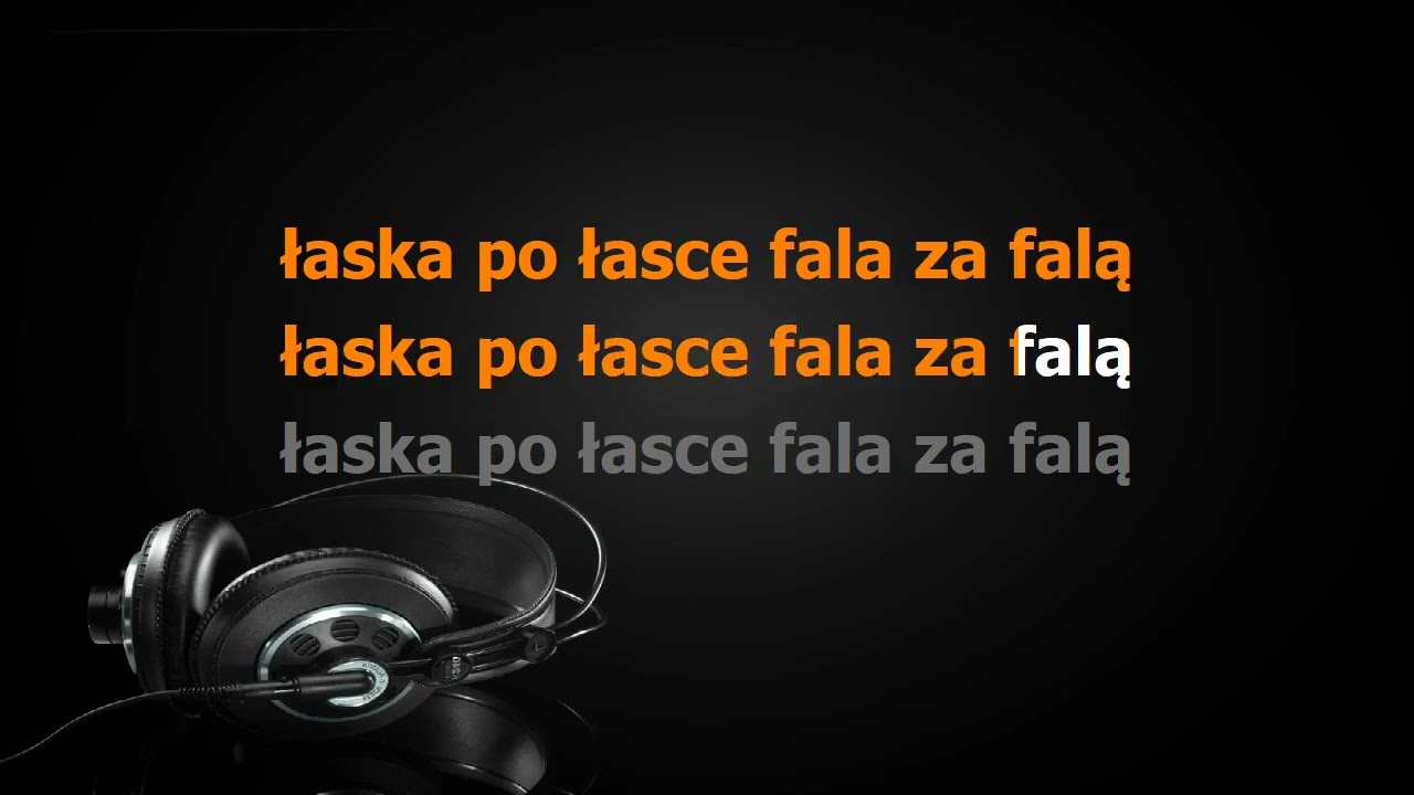 Ześlij deszcz - podkład muzyczny (karaoke)
