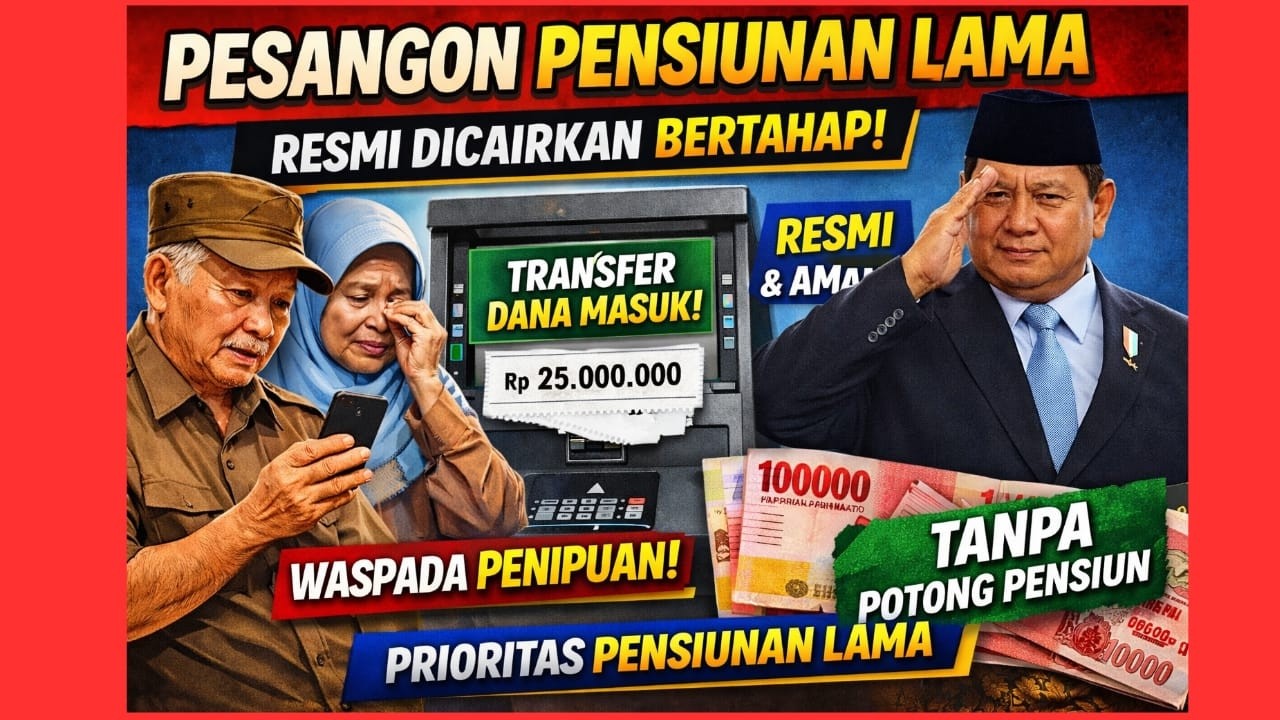 Pemerintah Resmi Cairkan Pesangon Pensiunan Lama Secara Bertahap, Ini Penjelasan Lengkapnya