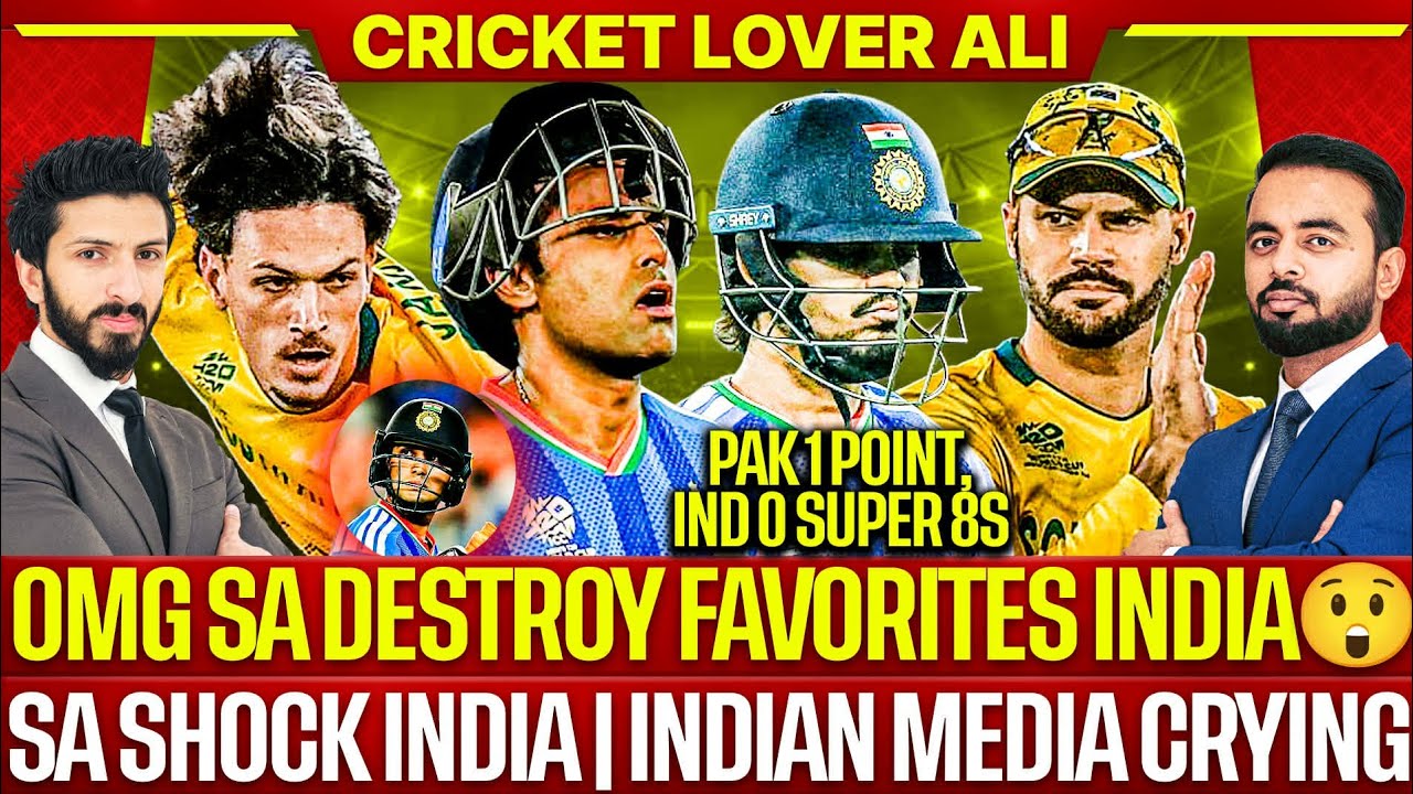 OMG SA Destroy Favorites India 😲 | Indian Media Crying! SA Crush Ind NRR | IND vs SA