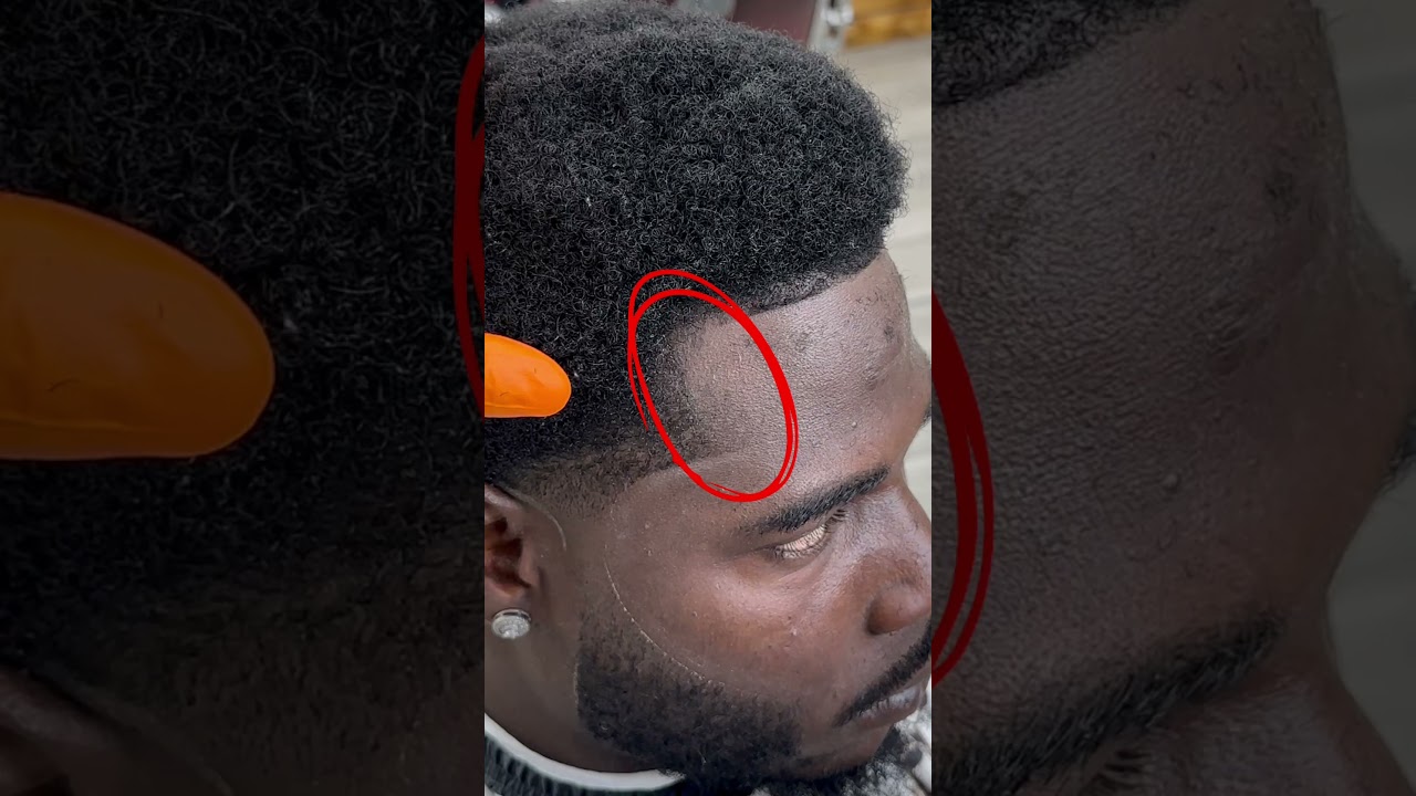 Hairline tutorial #fade #haircut #barber