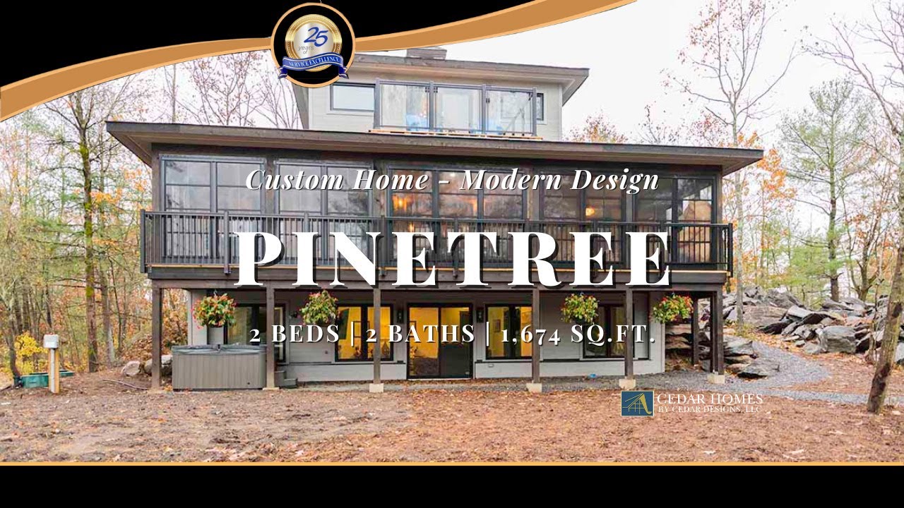 Cedar Homes Modern Design &ndash; Pinetree Cedar House