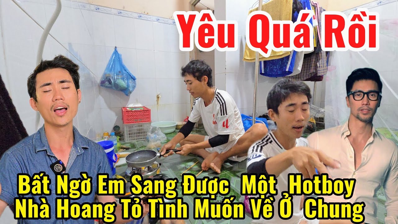 Bất Ngờ Em Sang ca sĩ nhà hoang được  chàng  Hotboy nhà hoang  tỏ tình muốn  về ở chung vì quá yêu 