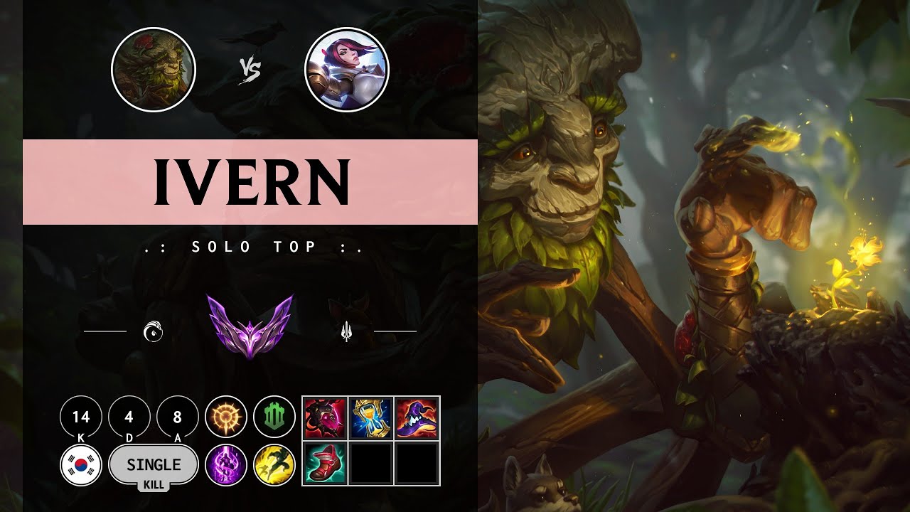Ivern Top vs Fiora - KR Master Patch 14.9