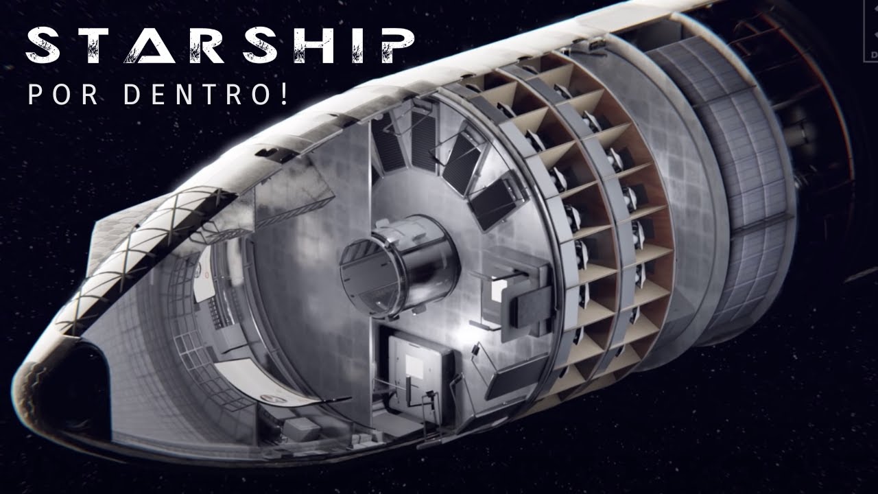 Atualizações Espaciais e Starship, Projeto Artemis da NASA, Starship por dentro.