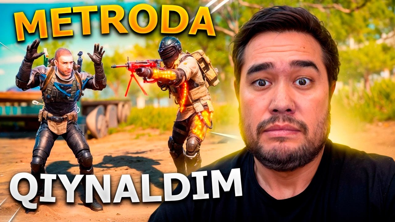 METRODA QIYNALDIM USTOZ KO'RMAGAN SHOGIRT PUBG MOBILE