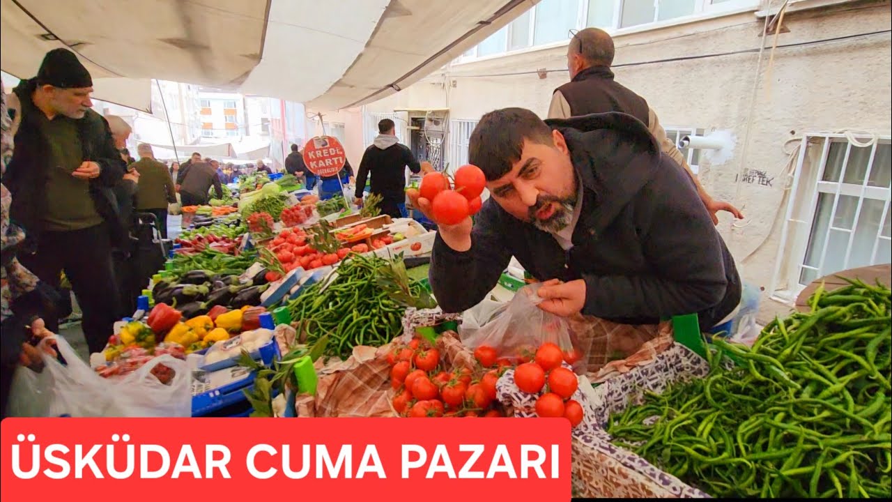  &Uuml;sk&uuml;dar Cuma Pazarı&rsquo;nda Son Durum! Fiyatlar Artmış mı? -28 Mart 2026- #viral #vlog #keşfet 