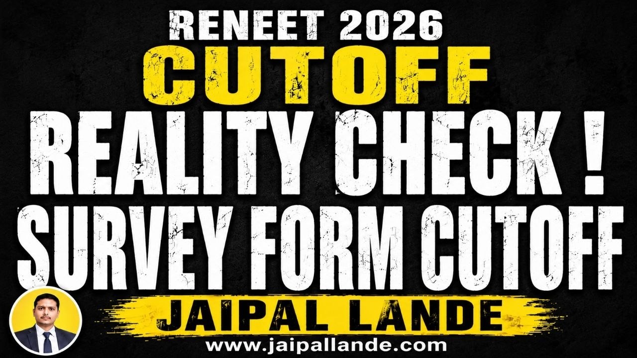 RENEET 2026 Expected Cutoff | Survey Form Analysis | Reality Check