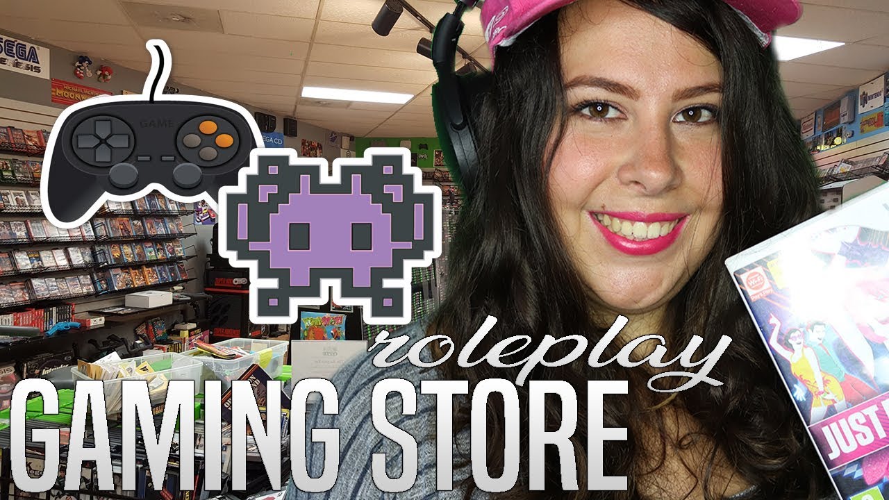 ASMR 🎮 ~ Gaming Store ROLEPLAY | Negozio di VIDEOGIOCHI 👾