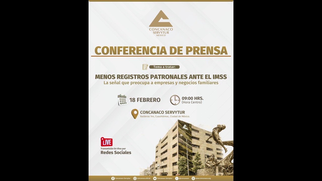 #EnVivo | Conferencia de Prensa