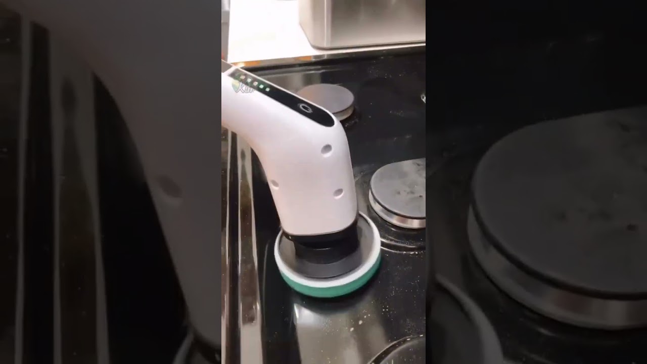 Amazon Cleaning Hack💥New Cordless Cleaning Brush with 8 Replaceable Drill Brush Heads
