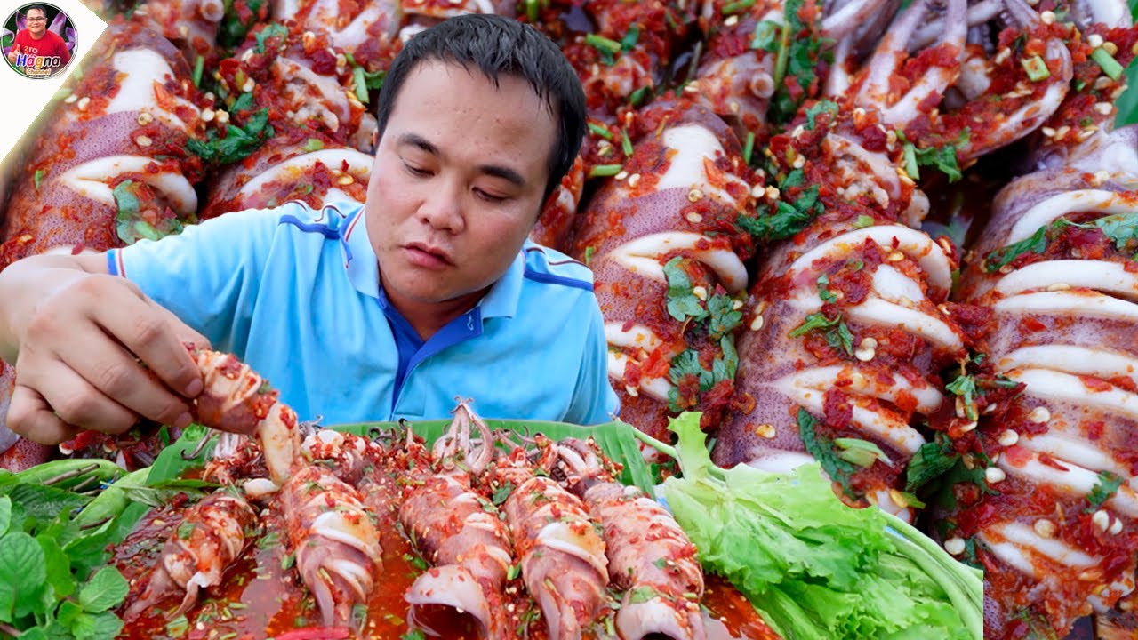 หมึกไข่ราดพริก หนึบหนับน้ำจิ้มรสเด็ดเผ็ดจ้วดจ้าดแซ่บๆ สะใจคักหลาย