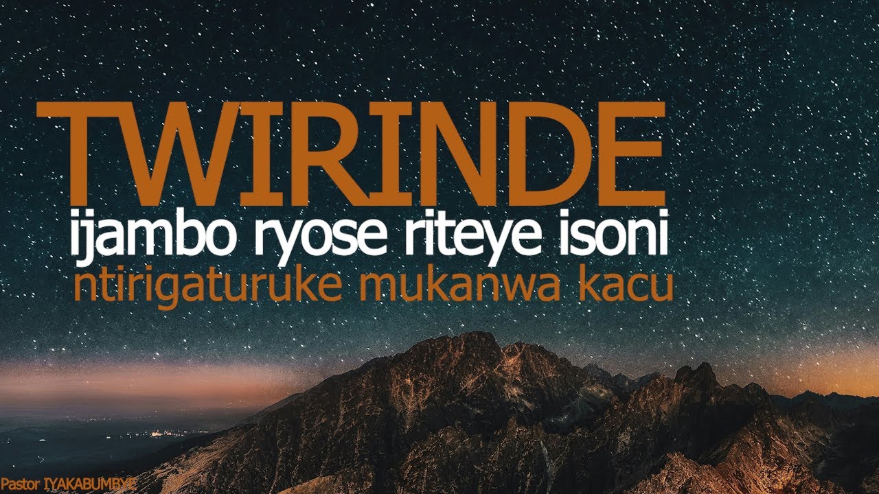 Ijambo ryose ritey'isoni ntirigaturuke mukanwa kacu # Pastor-IYAKABUMBYE