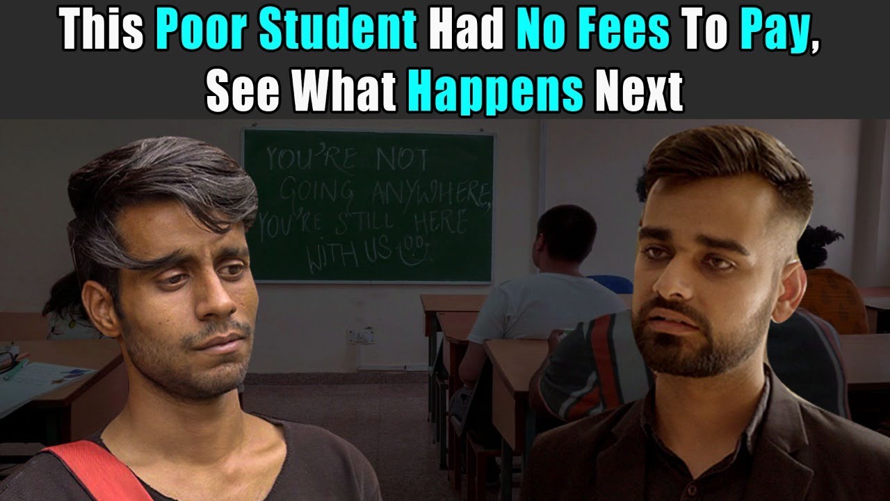 This Poor Student Had No Fees To Pay, See What Happens Next | Rohit R Gaba