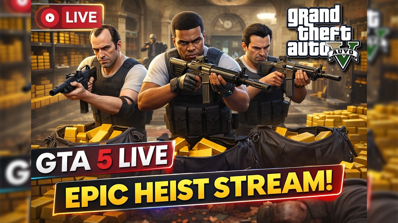GTA 5 Cayo Perico Heist with GameOnEra Short LIVE – Insane Solo Run 💰🔥