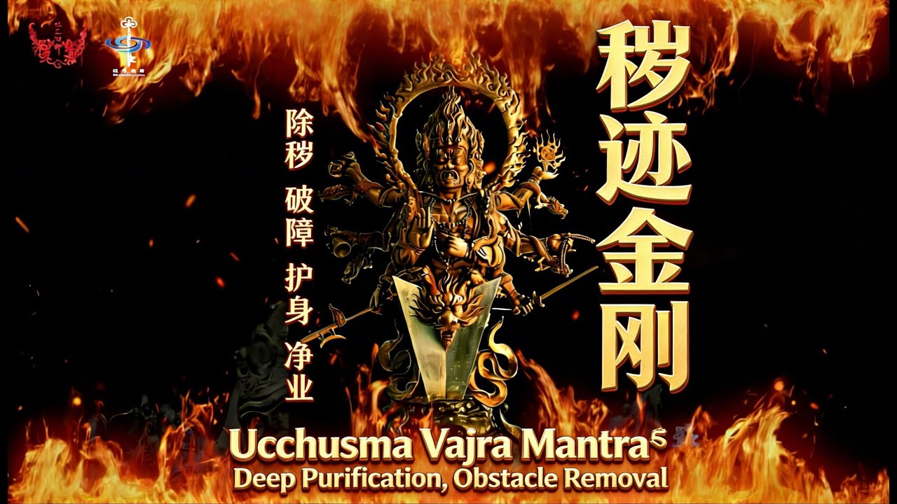 秽迹金刚法音·唐密滴血心髓传承｜强力除秽 · 破障护身 · 业力净化 · 自得清净 Ucchusma Vajra Mantra｜ Deep Purification, Obstacle Removal