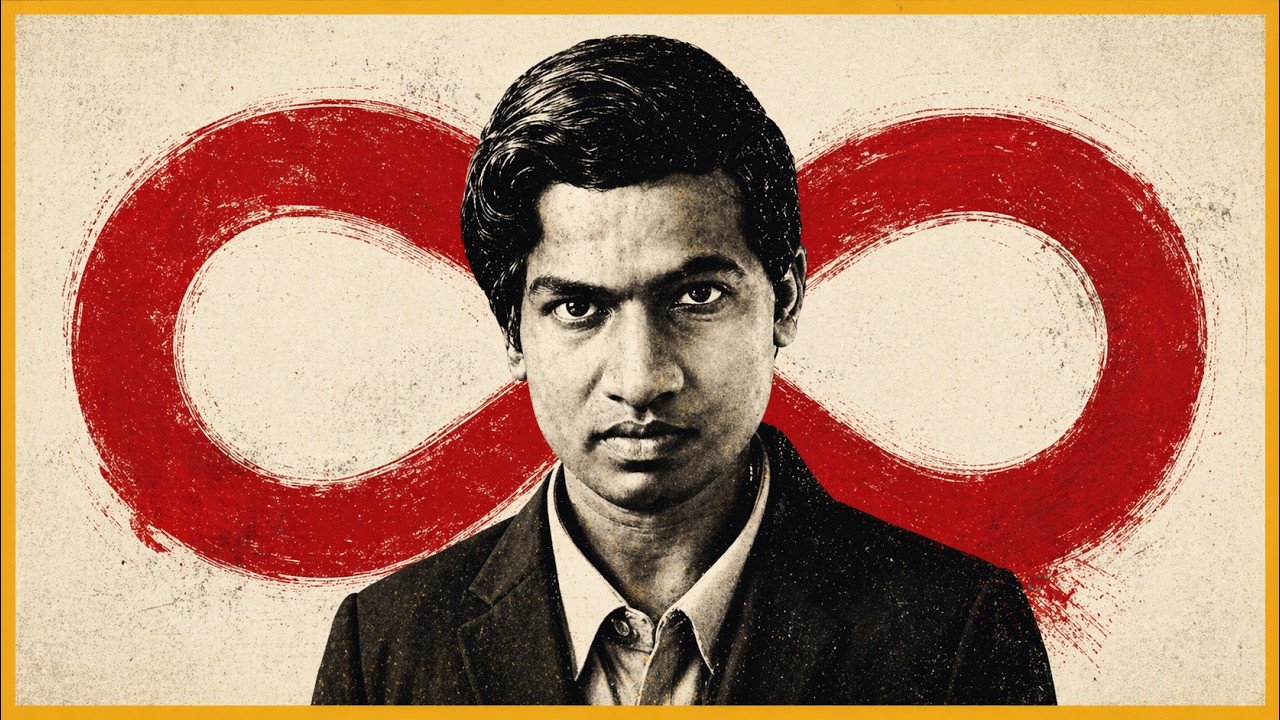 El Genio POBRE que Vio el INFINITO (y lo pagó caro) | Ramanujan