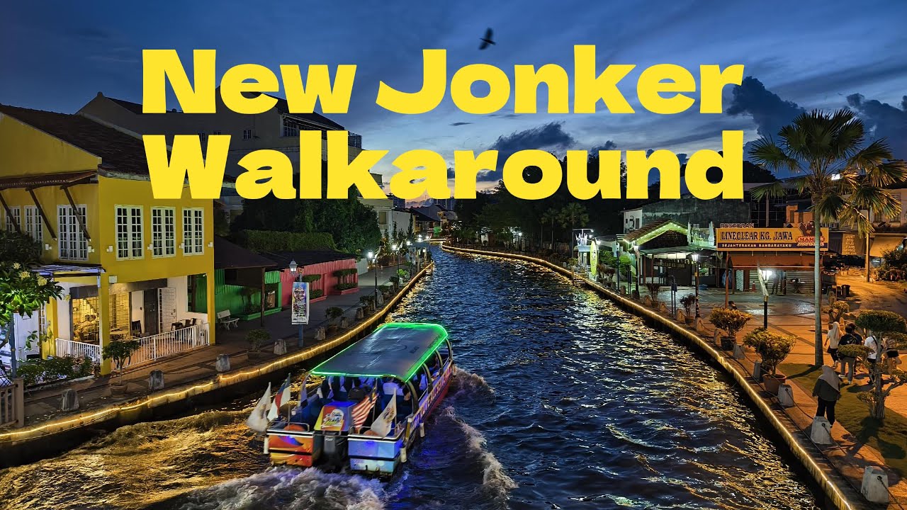 Melaka - Night Walkaround at New Jonker Street