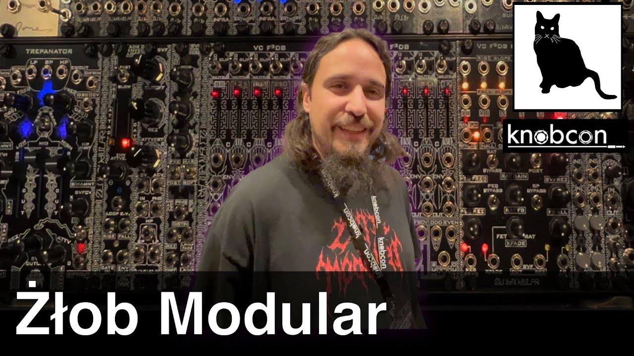 Żłob Modular: The Trepanator and other new modules at #Knobcon