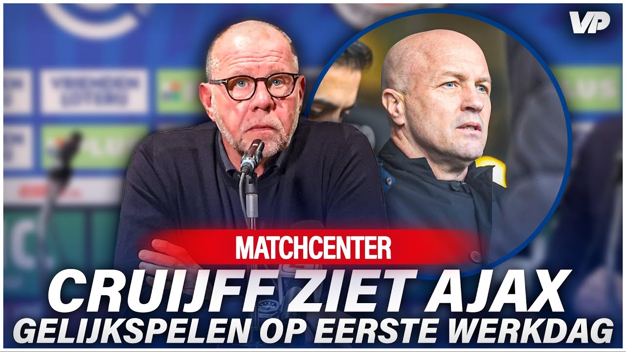 GRIM ziet PANIEKERIG AJAX drie punten VERSPILLEN: 'We missen ERVARING' 👀