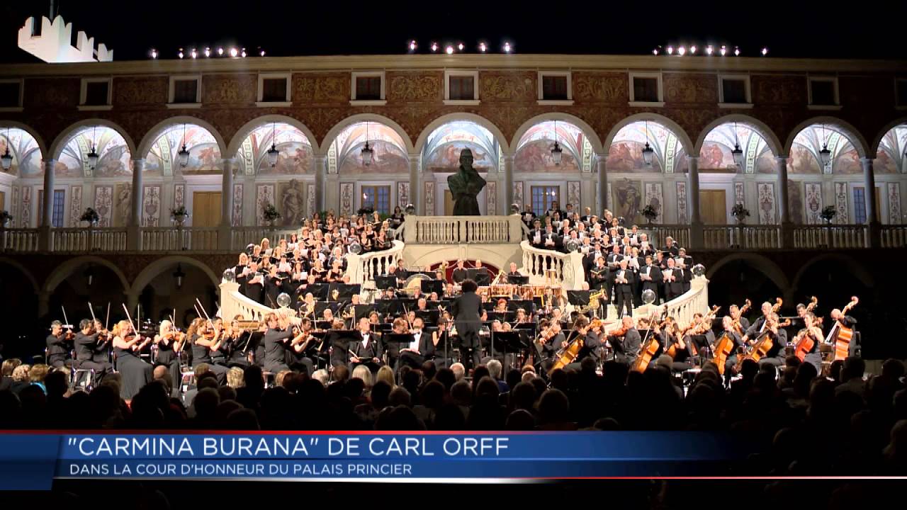 « Carmina Burana » au Palais Princier de Monaco