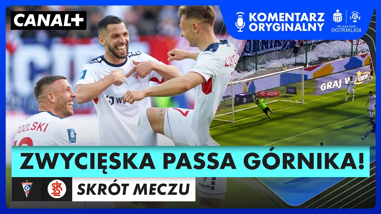 GÓRNIK (CHWILOWYM?) WICELIDEREM! GÓRNIK - ŁKS, SKRÓT MECZU
