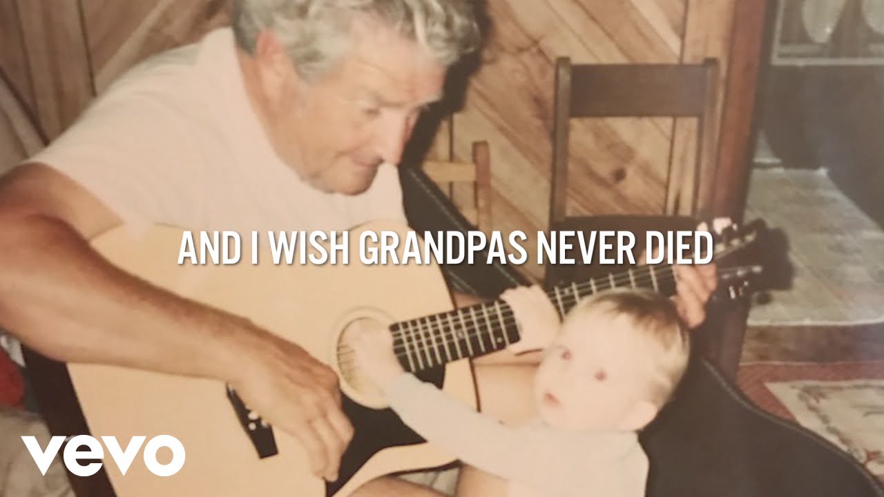 Riley Green - I Wish Grandpas Never Died (Lyric Video)