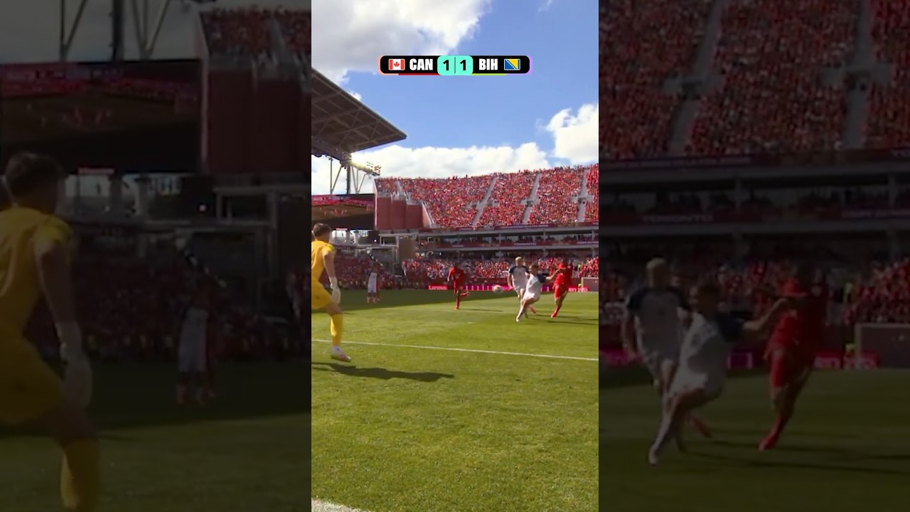 Canada 🆚 Bosnia and Herzegovina #FIFAWorldCupOnYT #shorts #worldcup