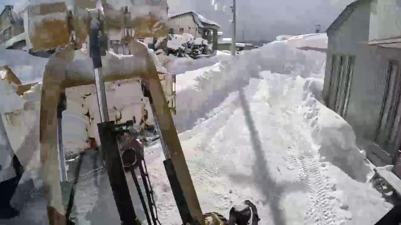2026/1/25 除排雪Part3 作業中は無言