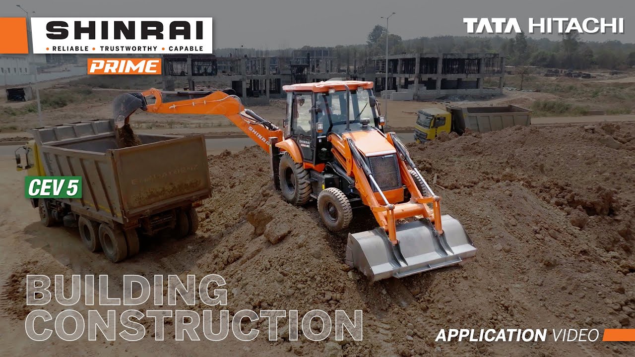 Tata Hitachi Shinrai Prime CEV5 - Building Construction Application