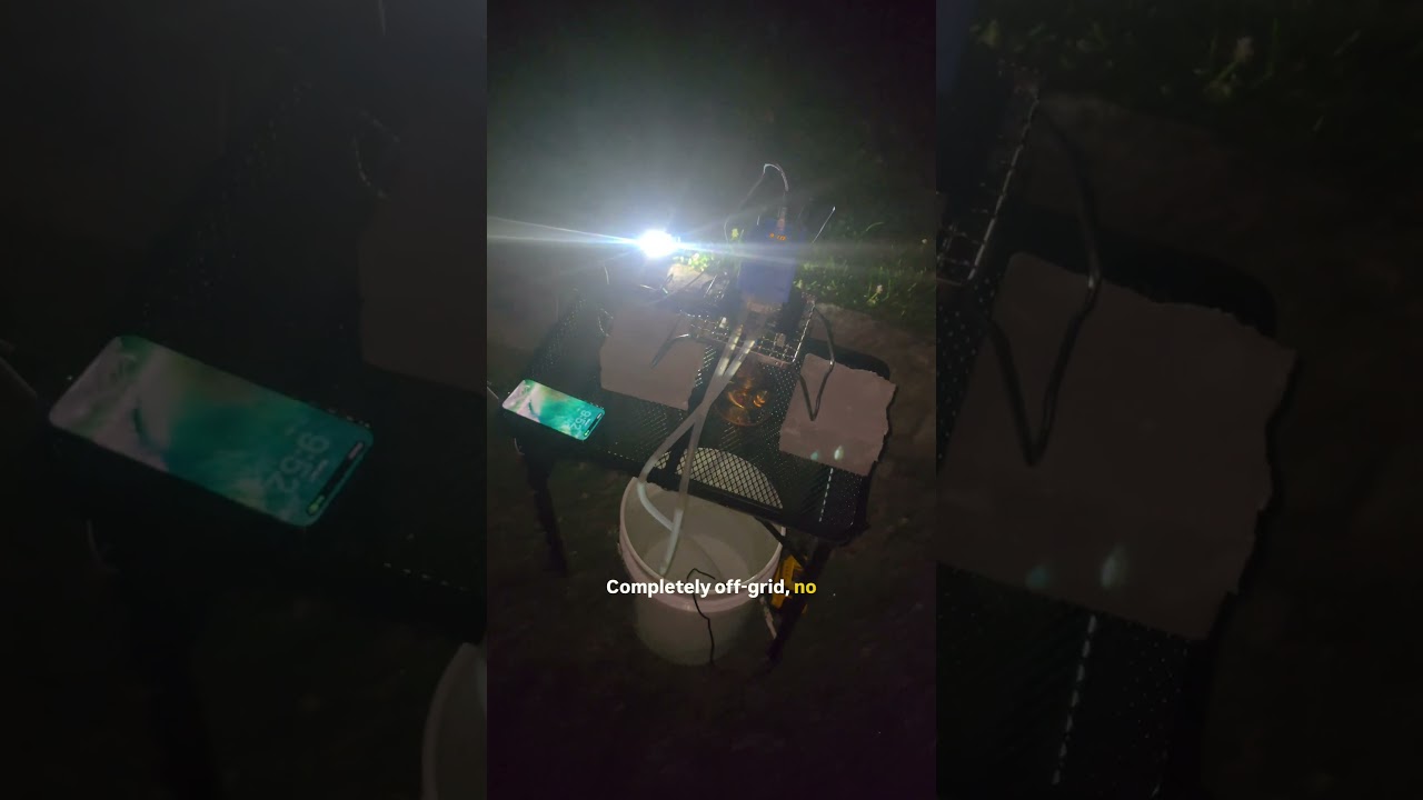 Powering My iPhone With Fire