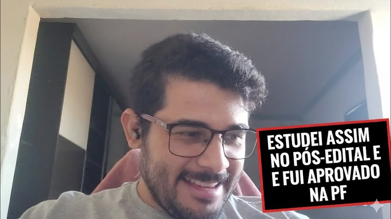 Com essa ESTRATÉGIA DE ESTUDO consegui chegar COMPETITIVO e ser APROVADO na PF