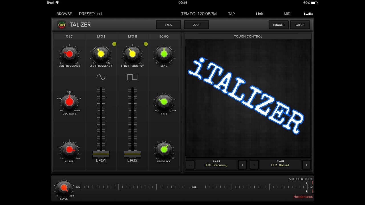 iTALIZER Synth by Kai Aras - Demo and Tutorial for the iPad