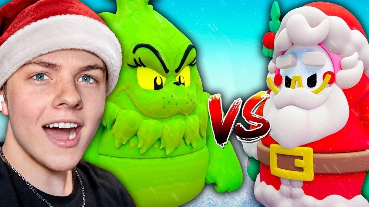 Fall Guys GRINCH steals CHRISTMAS!