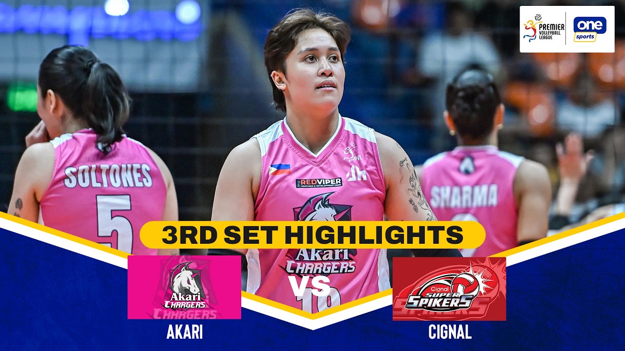 CIGNAL vs. AKARI | SET 3 HIGHLIGHTS | 2026 PVL ALL-FILIPINO CONFERENCE | FEB. 28, 2026