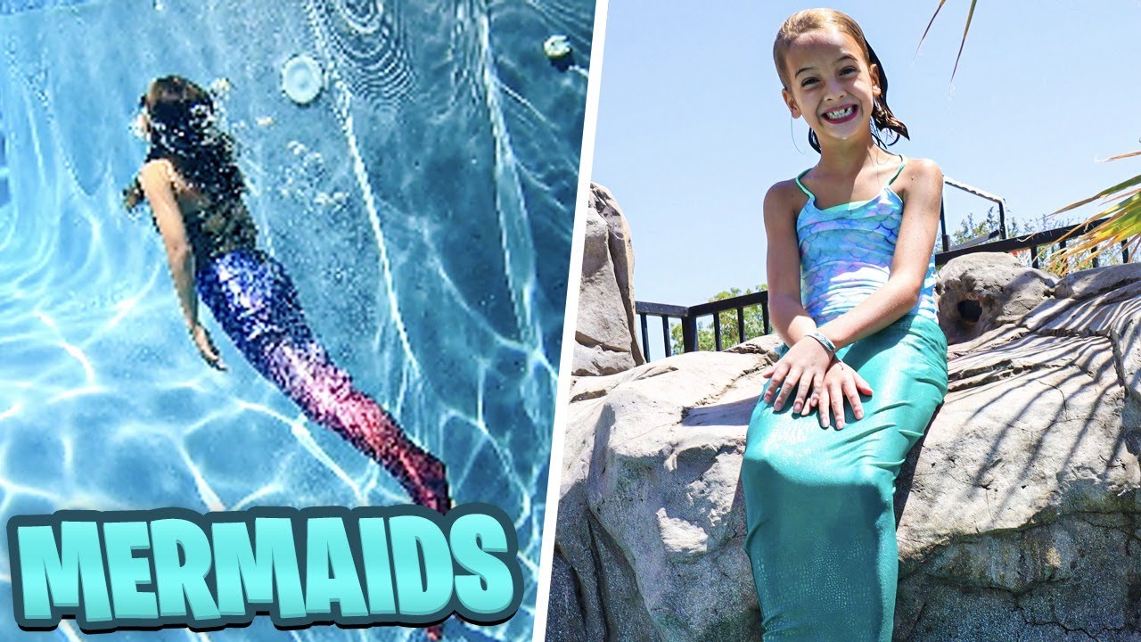MERMAIDS For a Day!! Part 2